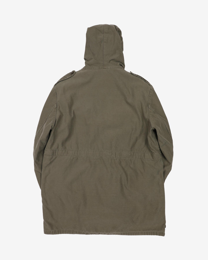 1989 Vintage German Army Field Parka w/ Liner - Medium
