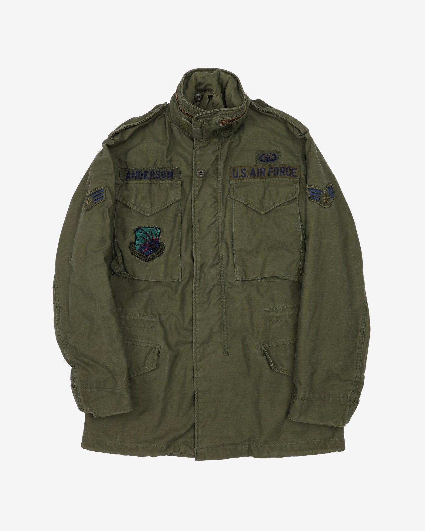 1979 Vintage US Air Force OG-107 M65 Field Jacket - X-Small
