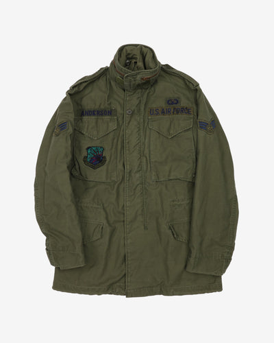 1979 Vintage US Air Force OG-107 M65 Field Jacket - X-Small
