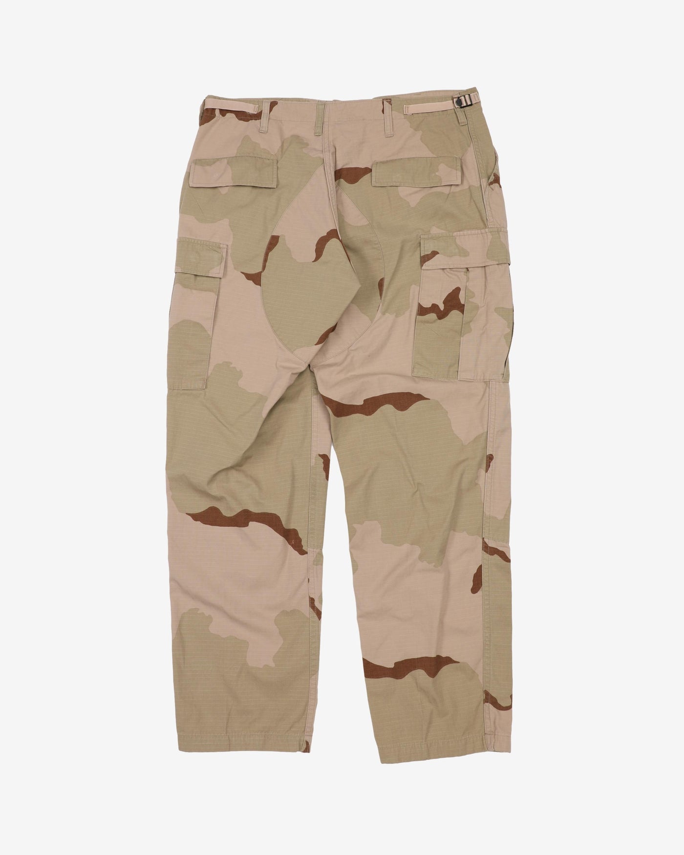 1990s Vintage US Army Desert Camo Combat Trousers - 34x31