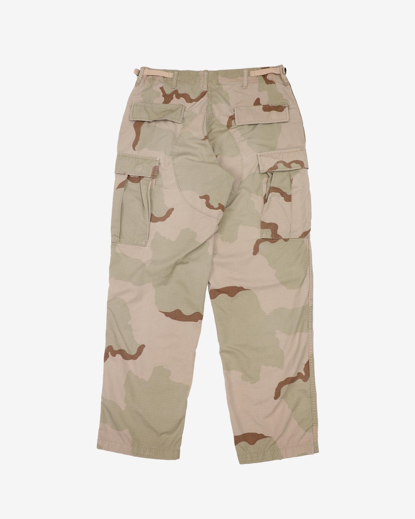 1990s Vintage US Army Desert Camo Combat Trousers - 32x32