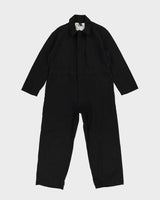 Vintage 1955 Dated Canadian Army Black Mechanical Engineer Coveralls - Large