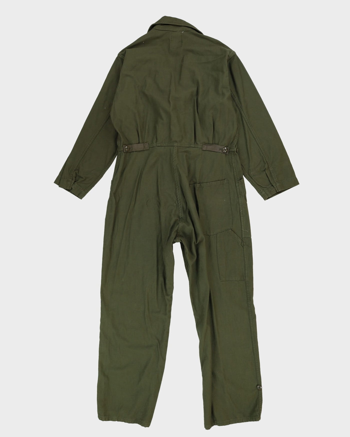 Vintage 1988 Dated US Army Sateen Mechanic Coveralls - X-Large