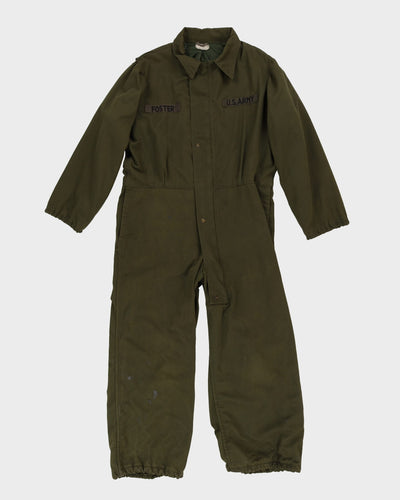 Vintage 1980s US Army Cold Weather Mechanic Coveralls - Medium