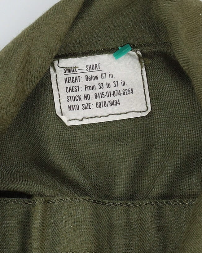 Vintage 1980 Dated US Army CVC Tanker Coveralls - Small – Rokit