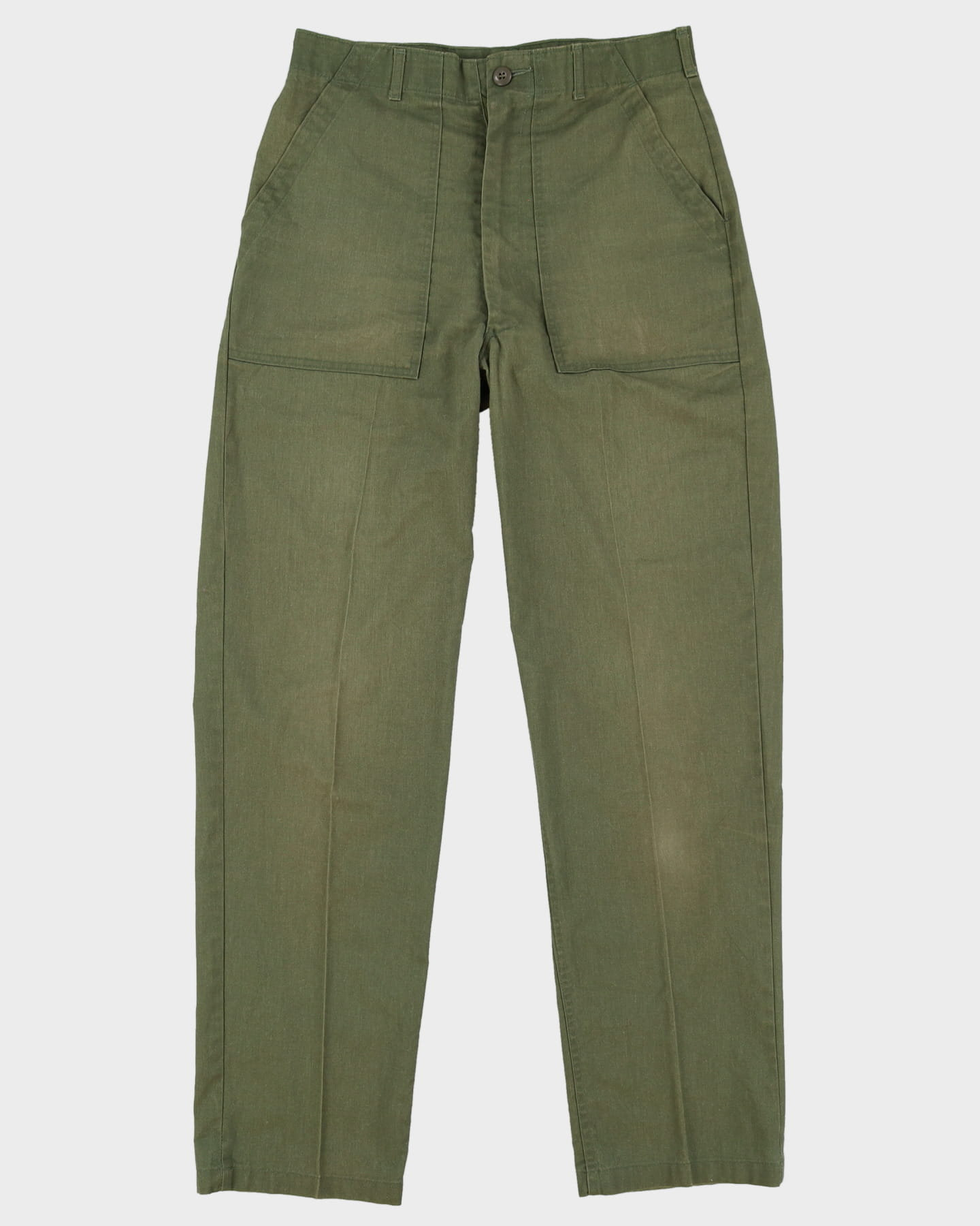 Vintage 1970s US Army Dura-Press OG-507 Utility Trousers - 32x32