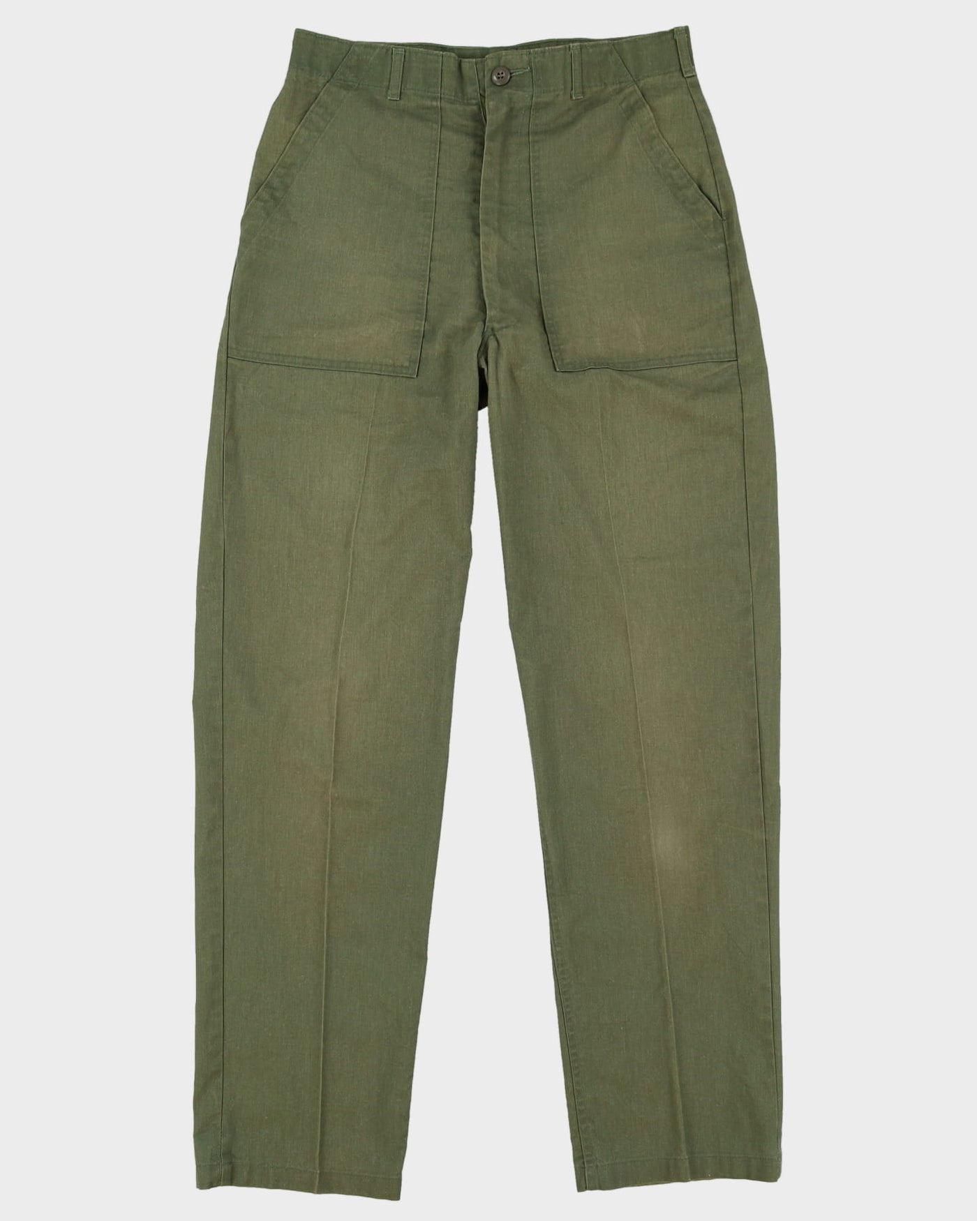 Vintage 1970s US Army Dura-Press OG-507 Utility Trousers - 32x32