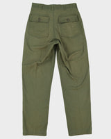 Vintage 1970s US Army Dura-Press OG-507 Utility Trousers - 32x32