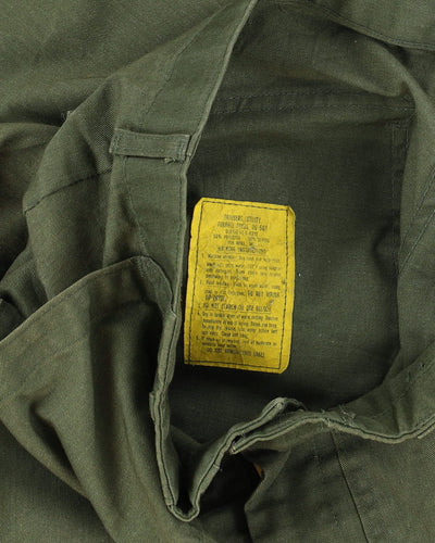 Vintage 1970s US Army Dura-Press OG-507 Utility Trousers - 32x32