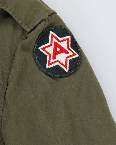 Vintage 1960s US Army Field Overcoat - Small
