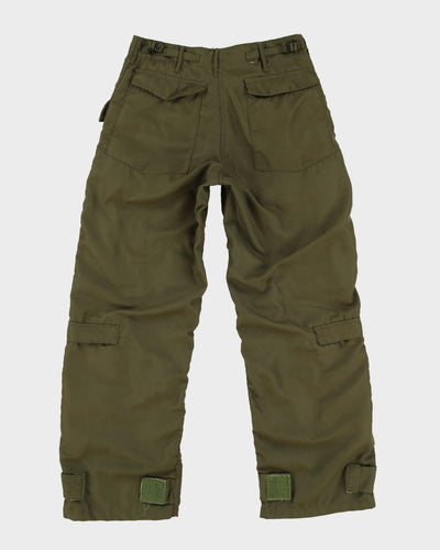 1969 Vintage US Army Nomex Helicopter Pilot Flight Trousers - 30x28