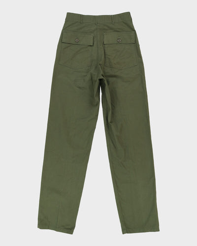 1970s Vintage US Army Dura-Press Utility Trousers - 28x35