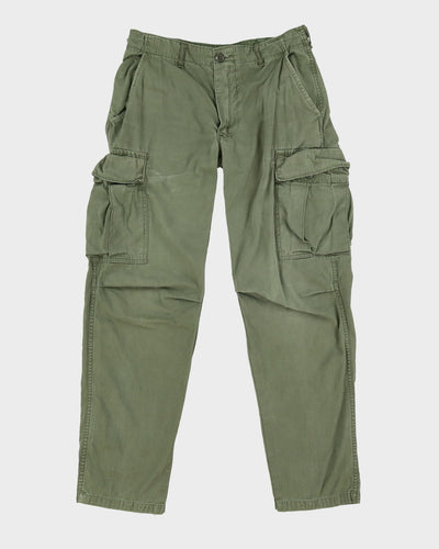 1969 Vintage US Army OG-107 Jungle Trousers - 30x30