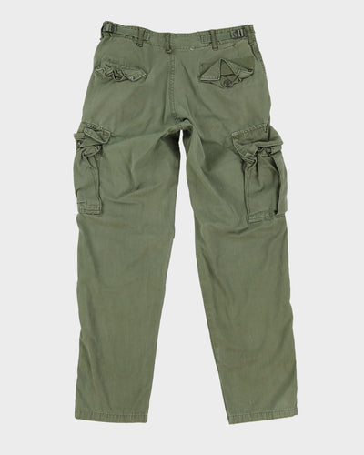 1969 Vintage US Army OG-107 Jungle Trousers - 30x30