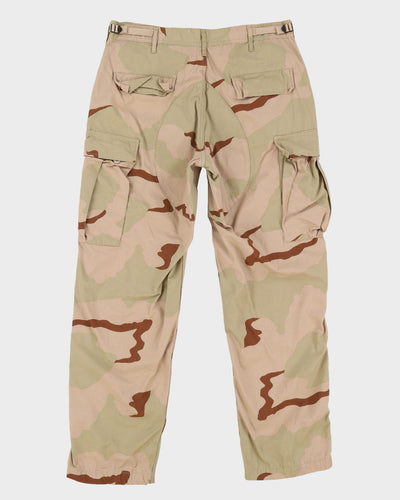 1990s US Army Desert DCU Combat Trousers - 34x32