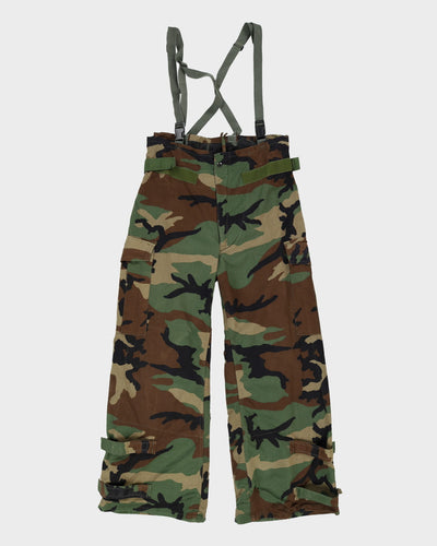 1990s US Army Woodland MOPP Trousers - 34x34