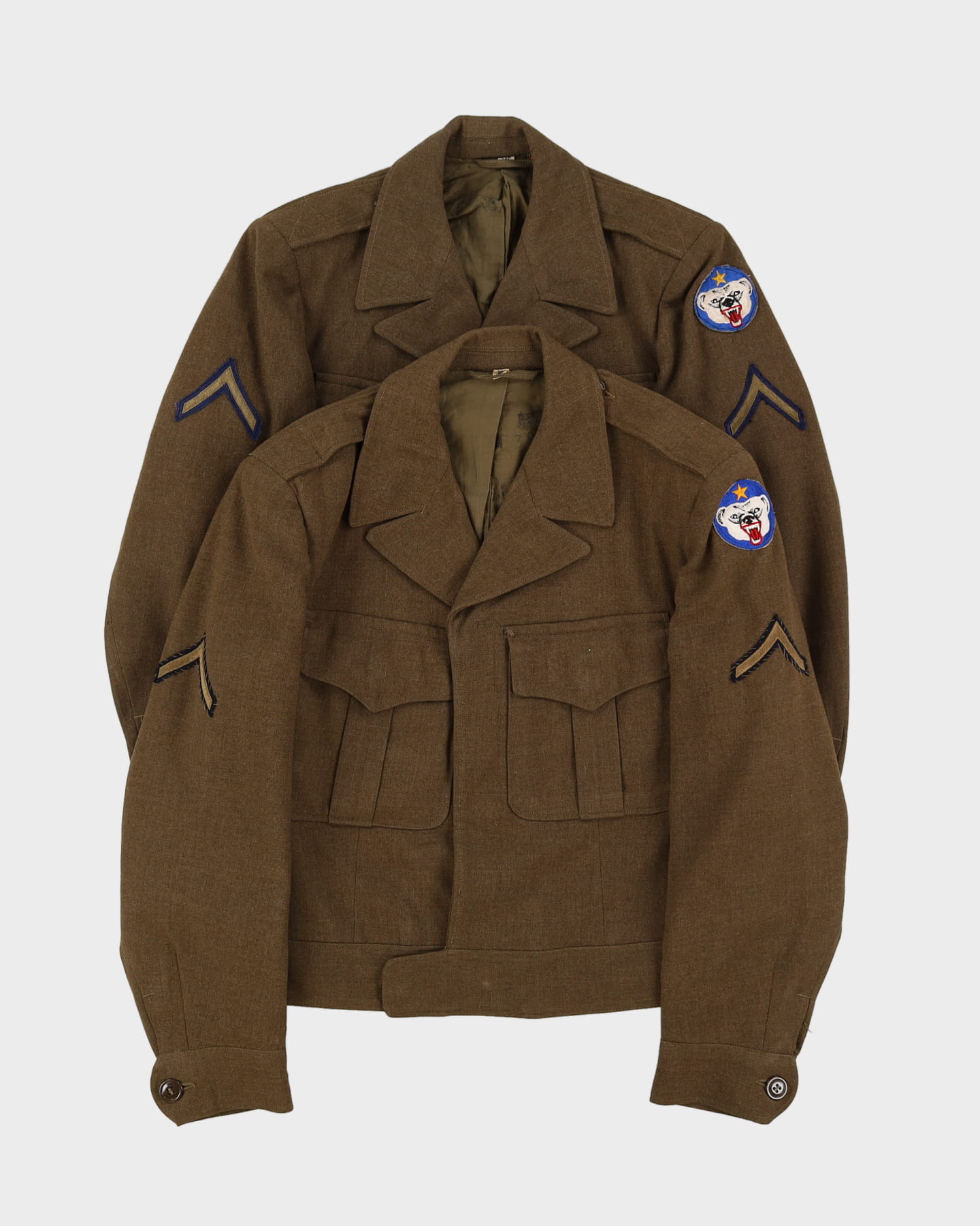 1950s US Army Alaska Defense Command Ike Jacket Grouping