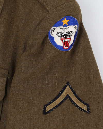 1950s US Army Alaska Defense Command Ike Jacket Grouping