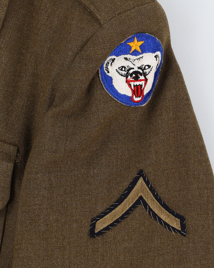 1950s US Army Alaska Defense Command Ike Jacket Grouping