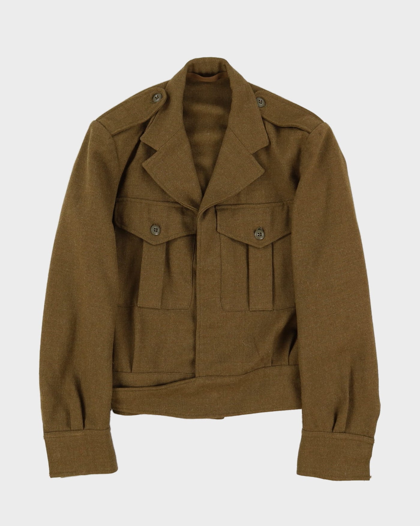 1981 Vintage Australian Army AGCF Battle Dress Jacket - Small