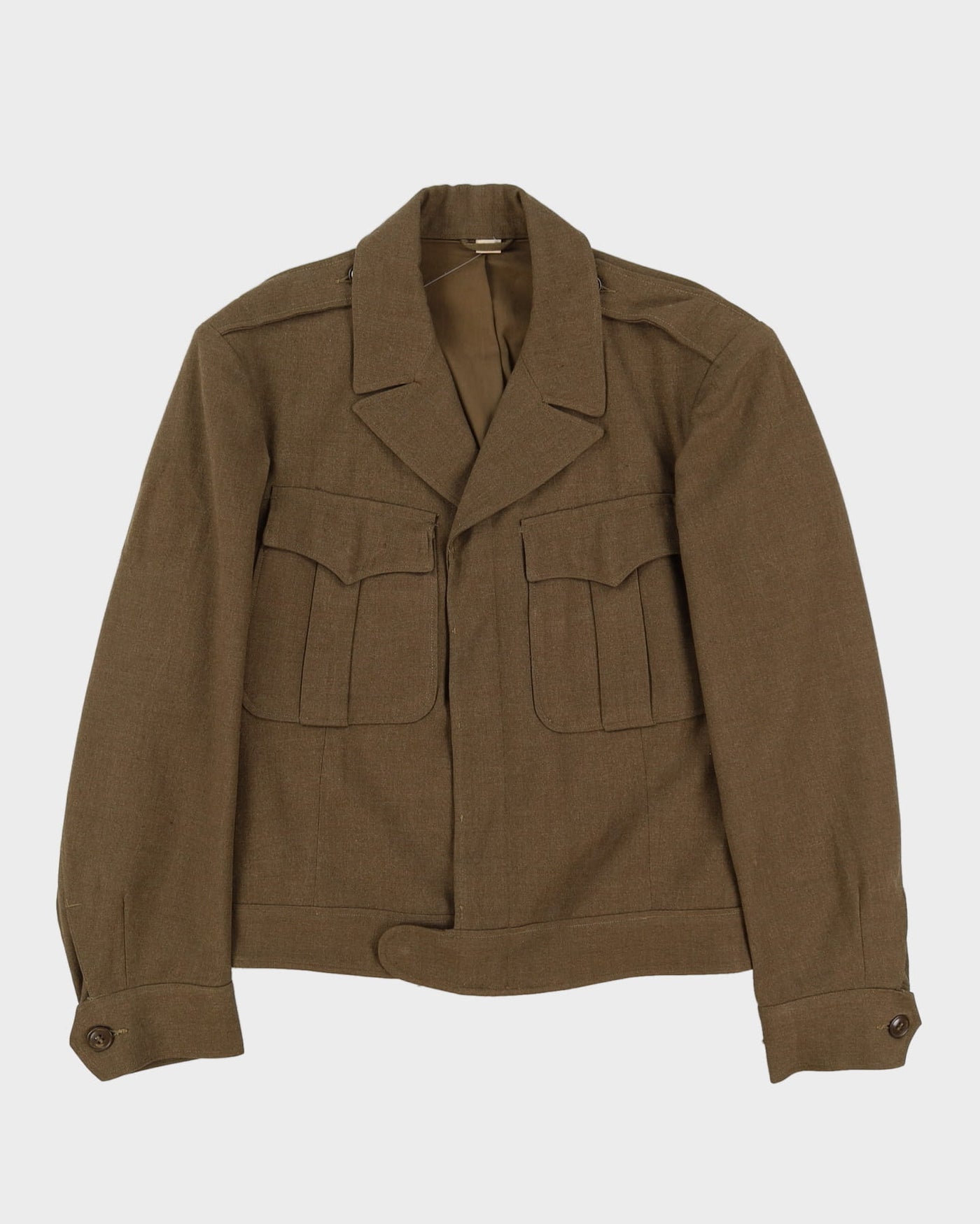 1944 Vintage US Army Wool Ike Jacket - Small
