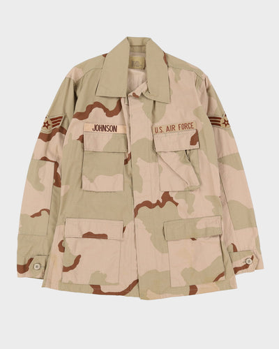 1990s Vintage US Air Force 3-Colour Desert DCU Combat Coat - Medium