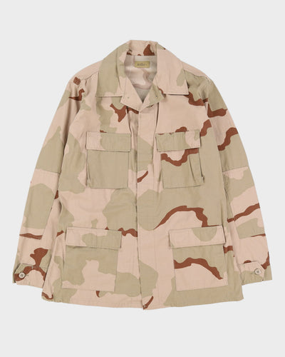 1990s Vintage US Army 3-Colour Desert DCU Combat Coat - Large