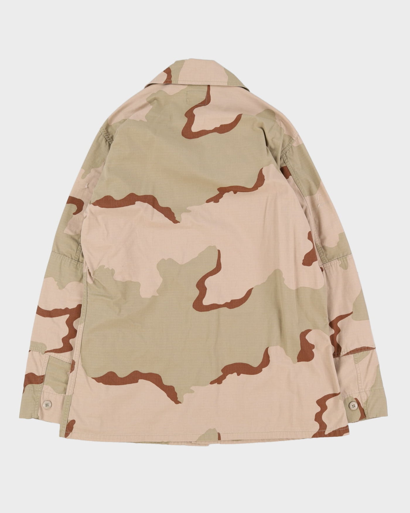1990s Vintage US Army 3-Colour Desert DCU Combat Coat - Large