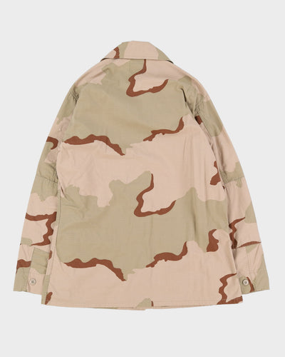 1990s Vintage US Army 3-Colour Desert DCU Combat Coat - Large