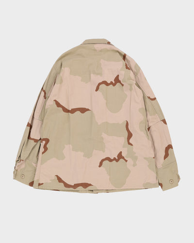1990s Vintage US Army 3-Colour Desert DCU Combat Coat - X-Large