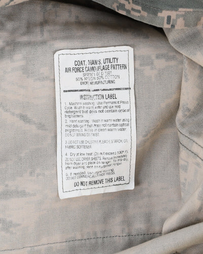 2000s US Air Force Digital ABU Combat Coat - Medium