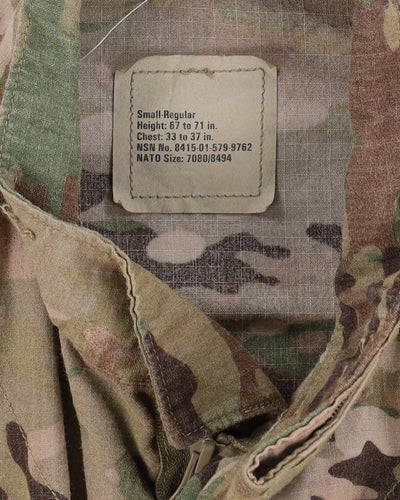 2010s US Army Multicam ACU Combat Coat - Small