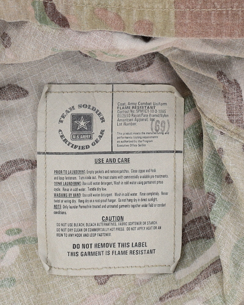 2010s US Army Multicam ACU Combat Coat - Medium