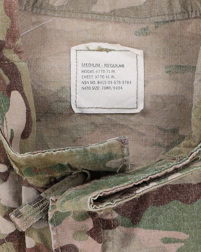 2010s US Army Multicam ACU Combat Coat - Medium