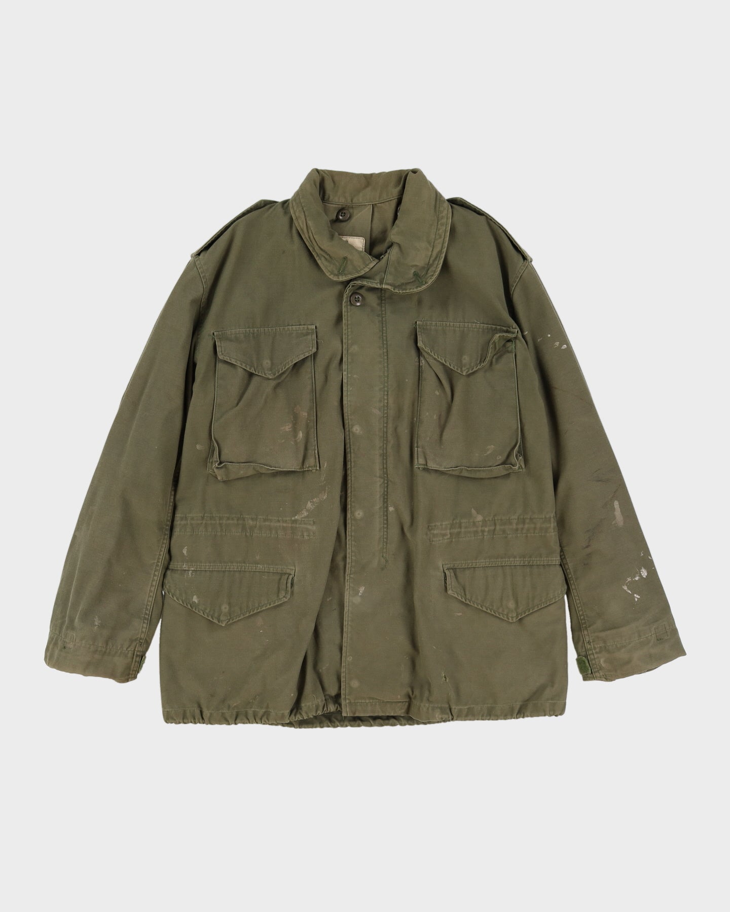 1980s Vintage US Army OG-107 M65 Field Jacket - Medium