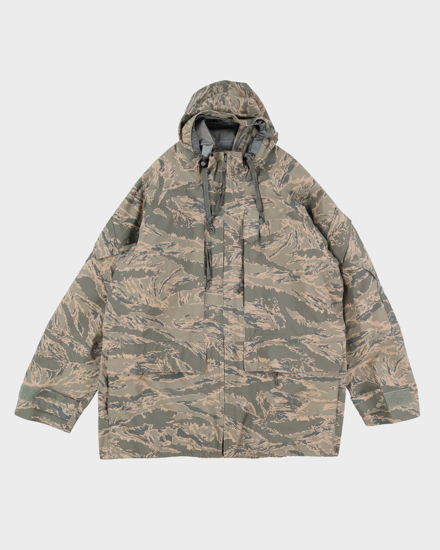 2000s US Air Force Digital Camo ECWCS Waterproof Parka - Large