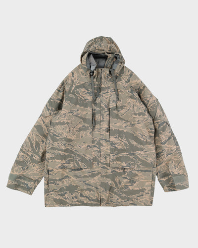 2000s US Air Force Digital Camo ECWCS Waterproof Parka - Large