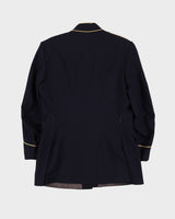 1980s Vintage Canadian Military College Dress Jacket - Small