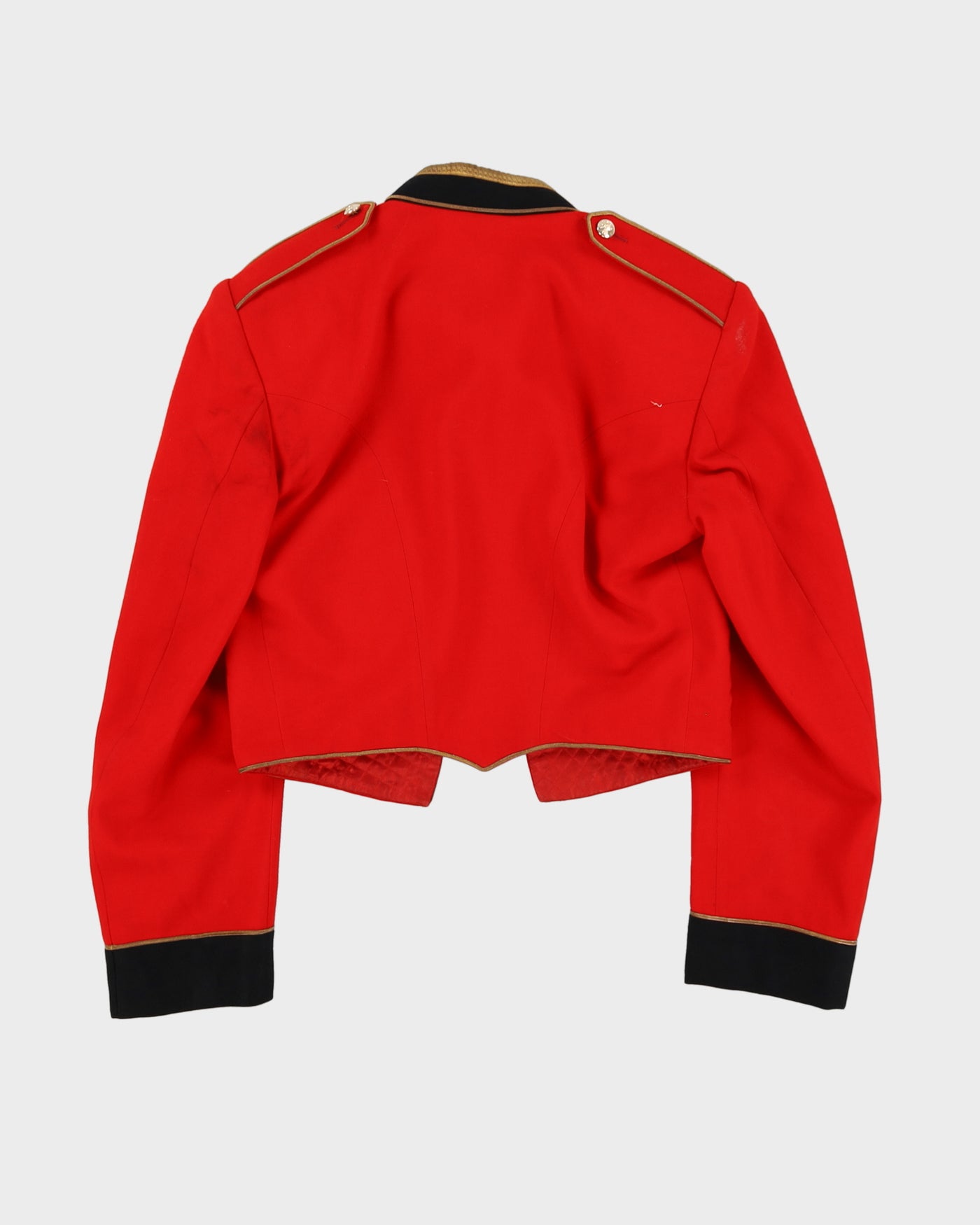 1920s Vintage Canadian Military Officer College Red Coat Dress Jacket - X-Small