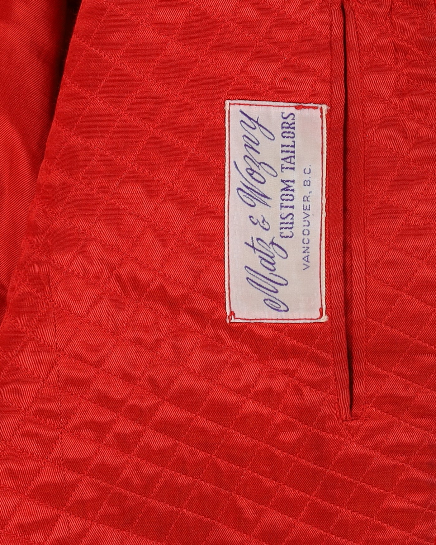 1920s Vintage Canadian Military Officer College Red Coat Dress Jacket - X-Small