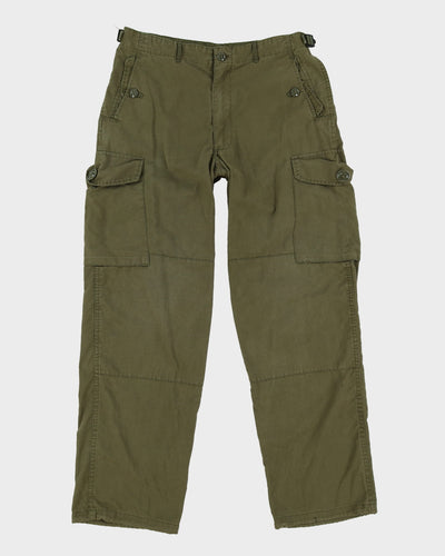 1980s Vintage Canadian Army Lightweight Combat Trousers - 30x30