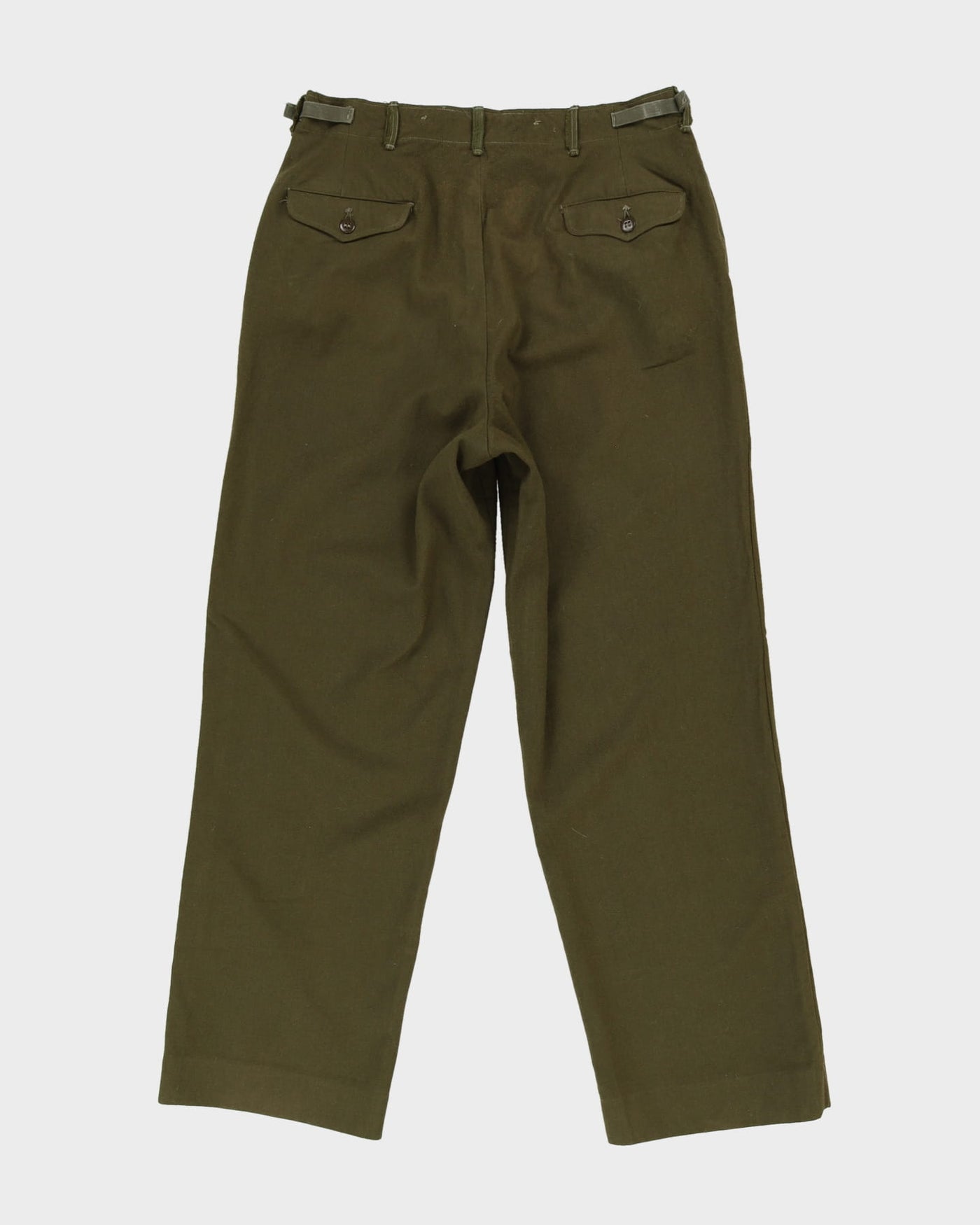 1950s Vintage US Army Wool M1951 Trousers - 34x33