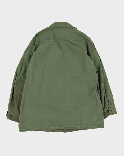 1960s Vintage US Army Tropical Combat Uniform / Jungle Jacket - X-Large