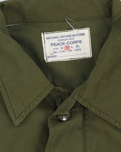 1973 Vintage Canadian Army Lightweight Combat Coat - Medium