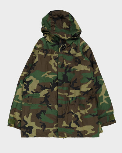 2000 US Army Woodland Camo Orc Industries Waterproof Parka - Medium