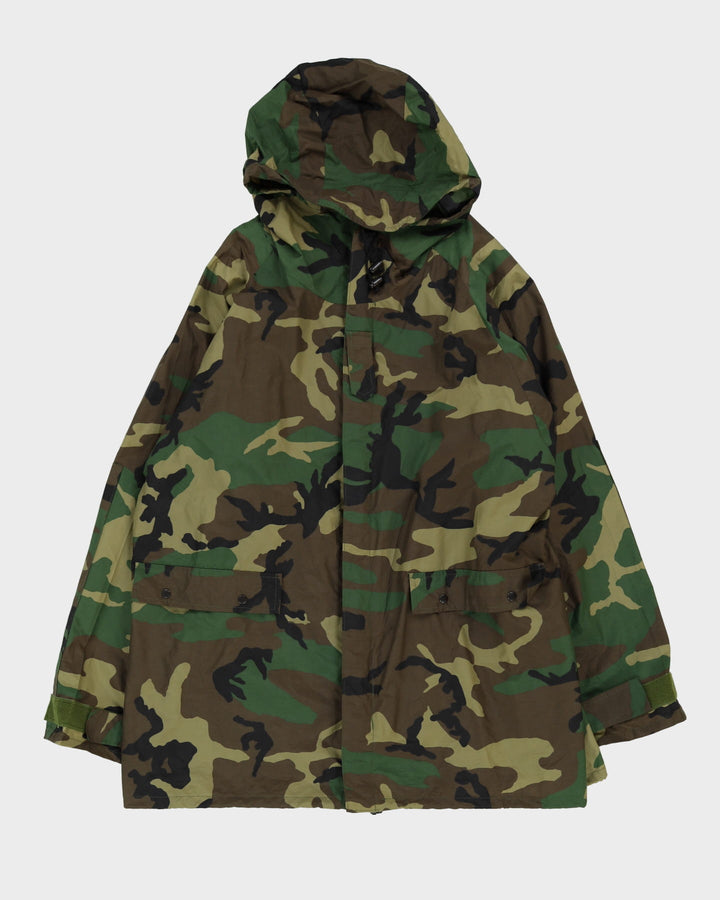 2000 US Army Woodland Camo Orc Industries Waterproof Parka - Medium