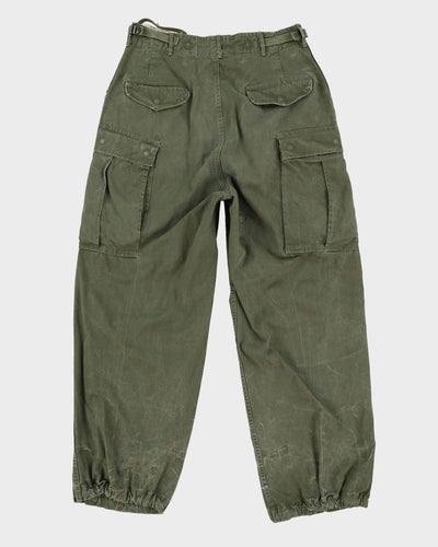 1950s Vintage US Army M1951 Field Trousers 30x28