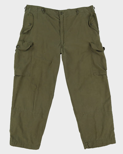 1985 Vintage Canadian Army Lightweight Combat Trousers - 42x30