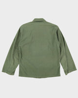 1960s Vintage US army Sateen Utility Shirt - Small