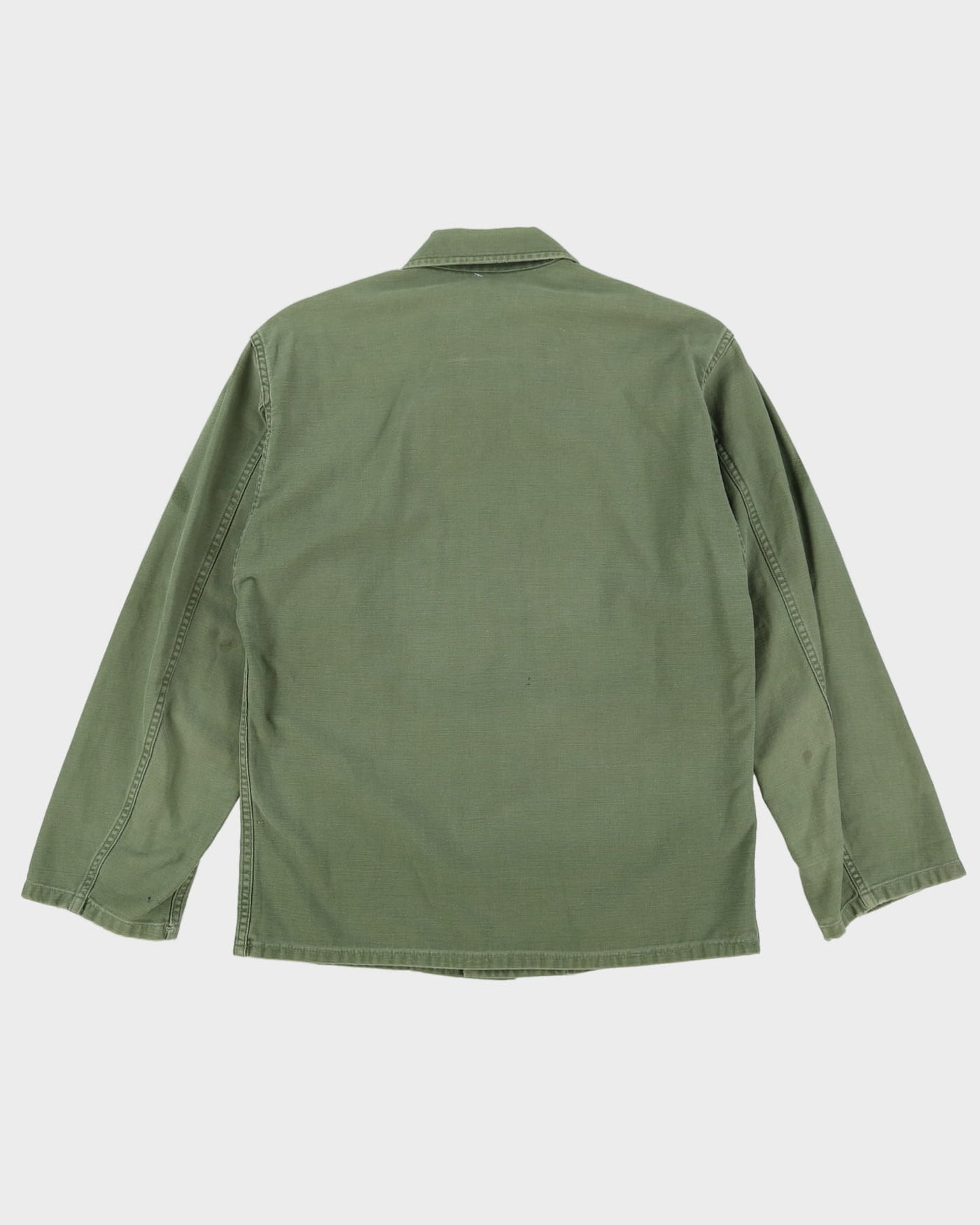 1960s Vintage US army Sateen Utility Shirt - Small